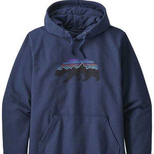 Patagonia Fitz Roy Bear Hoodie Mens L